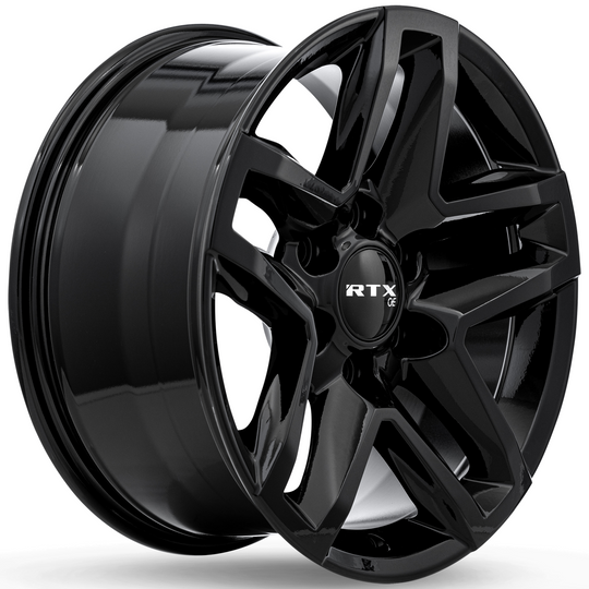 507436 - RTX OE GM04 18X8.5 6X139.7 ET 26mm Gloss Black -  RTX Wheels Canada