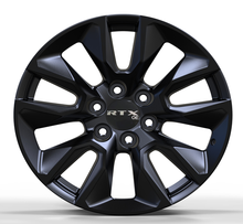Charger l'image dans la galerie, 507435 - RTX OE GM05 20X9 6X139.7 ET 28mm Gloss Black -  RTX Wheels Canada