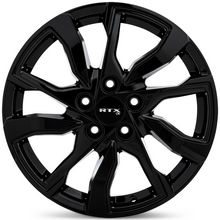 Charger l'image dans la galerie, 083268 - RTX OE GM07 18X7 5X115 ET 42mm Gloss Black -  RTX Wheels Canada