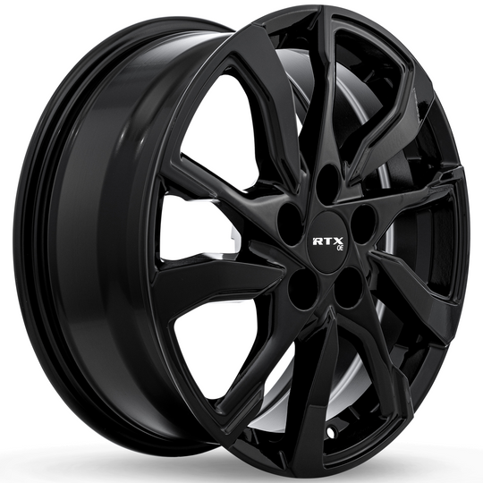 083267 - RTX OE GM07 17X7 5X115 ET 40mm Gloss Black -  RTX Wheels Canada