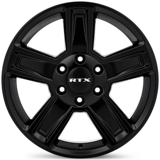082179 - RTX Glacier 17X8 6X139.7 ET 15mm Satin Black - RTX Wheels Canada