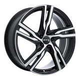 RTX OE Gothenburg 20X8 5X108 ET 45mm Gloss Black Machined