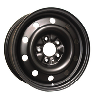 Load image into Gallery viewer, H2150AM - RTX Steel Wheel 15X6.5 5X114.3 ET 40mm Black - RTX Wheels Canada
