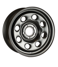 Load image into Gallery viewer, H3266AM - RTX Steel Wheel 16X7 5X114.3 ET 14mm Black - RTX Wheels Canada