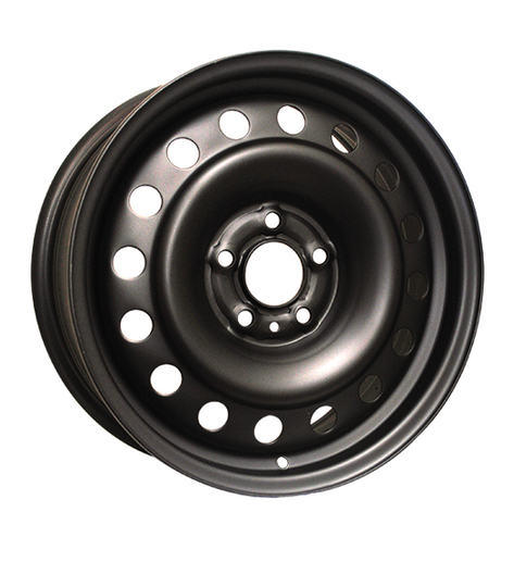 X46108 - RTX Steel Wheel 16X6.5 5X108 ET 42mm Black - RTX Wheels Canada