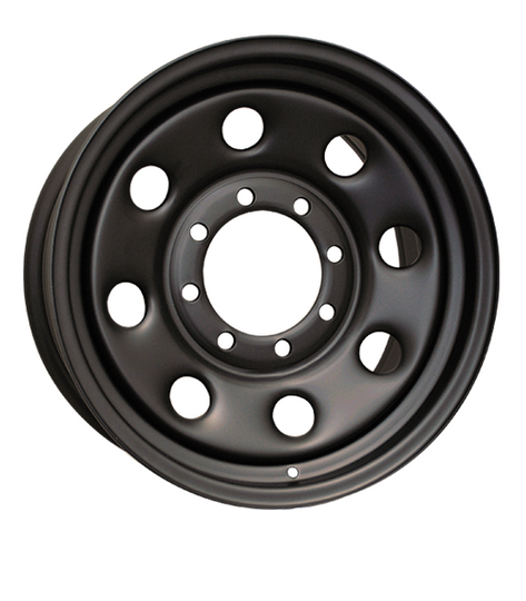 H3601AM - RTX Steel Wheel 18X8 8X170 ET 20mm Black - RTX Wheels Canada