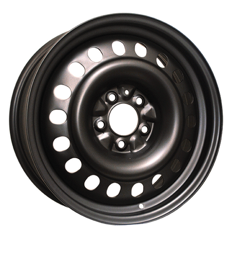 H3942AM - RTX Steel Wheel 17X6.5 5X108 ET 42mm Black - RTX Wheels Canada