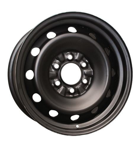H5407AM - RTX Steel Wheel 17X7 6X132 ET 45mm Black - RTX Wheels Canada