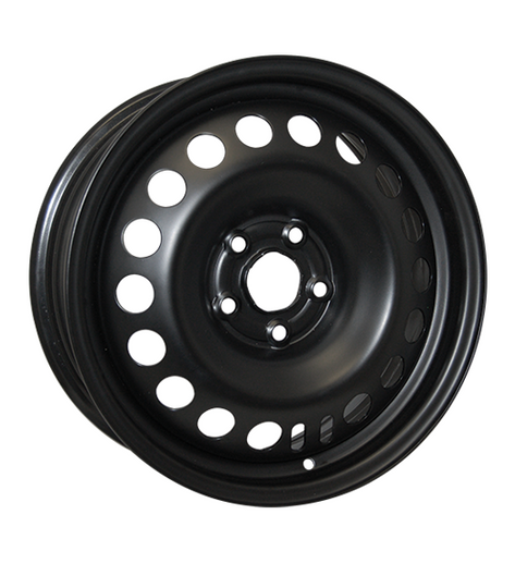 H5524AM - RTX Steel Wheel 15X6 5X105 ET 39mm Black - RTX Wheels Canada