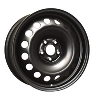 Load image into Gallery viewer, H68700AM - RTX Steel Wheel 16X6.5 5X100 ET 48mm Black - RTX Wheels Canada