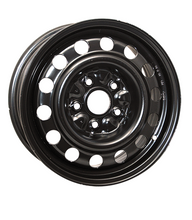 Charger l'image dans la galerie, H69294AM - RTX Steel Wheel 15X6.5 5X114.3 ET 45mm Black - RTX Wheels Canada