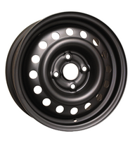 Load image into Gallery viewer, H69313AM - RTX Steel Wheel 14X5.5 4X100 ET 45mm Black - RTX Wheels Canada