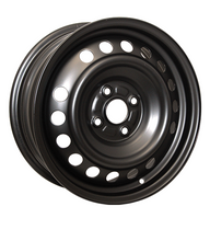 Load image into Gallery viewer, H69448AM - RTX Steel Wheel 15X6 4X100 ET 45mm Black - RTX Wheels Canada