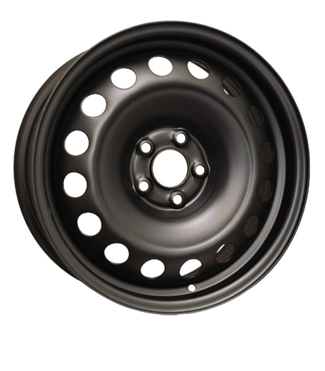H69723AM - RTX Steel Wheel 16X6.5 5X100 ET 42mm Black - RTX Wheels Canada