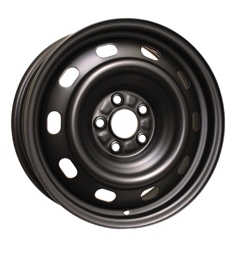 H69733AM - RTX Steel Wheel 15X6 5X100 ET 38mm Black - RTX Wheels Canada