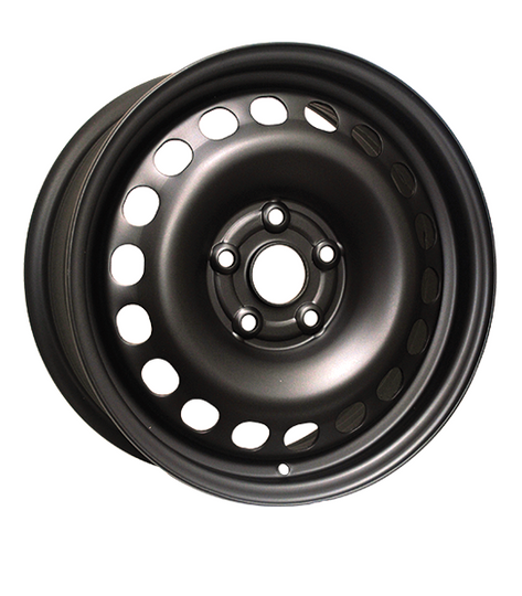 H69818AM - RTX Steel Wheel 16X6.5 5X112 ET 42mm Black - RTX Wheels Canada
