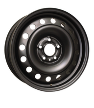 Charger l'image dans la galerie, H70202AM - RTX Steel Wheel 16X6.5 5X108 ET 44mm Black - RTX Wheels Canada