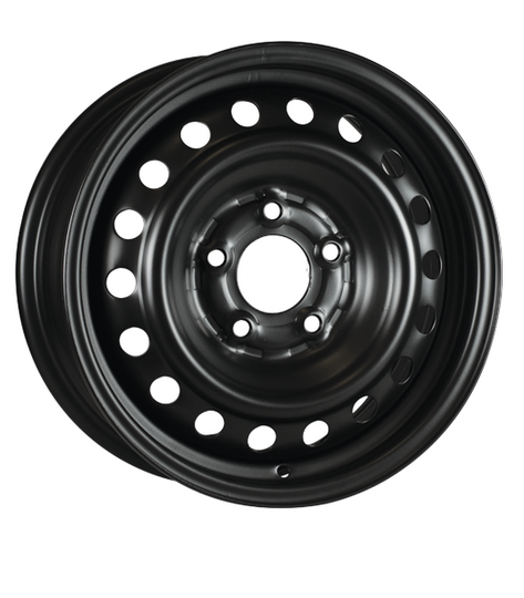 H8027AM - RTX Steel Wheel 15X6 5X115 ET 40mm Black - RTX Wheels Canada