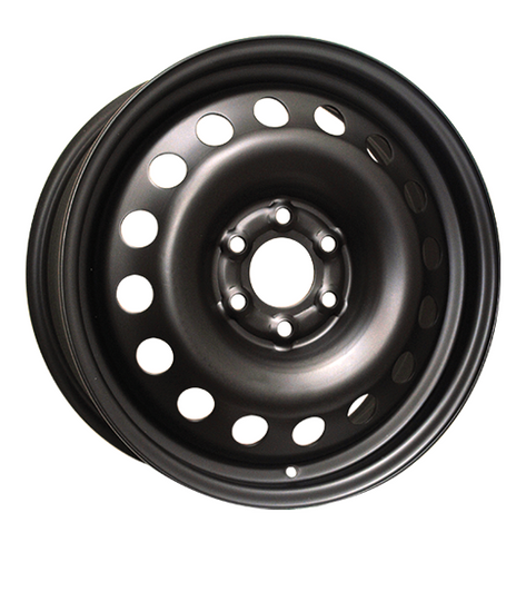 H8037AM - RTX Steel Wheel 17X6.5 6X115 ET 52mm Black - RTX Wheels Canada