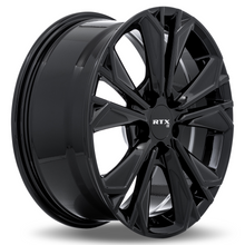 Load image into Gallery viewer, 083186 - RTX OE HD01 17X7.5 5X114.3 ET 45mm Gloss Black -  RTX Wheels Canada