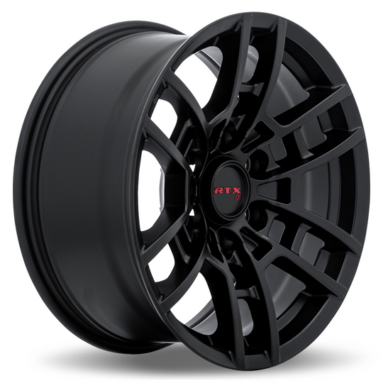 163701 - RTX OE Hilux 17X8 6X139.7 ET 5mm Satin Black -  RTX Wheels Canada
