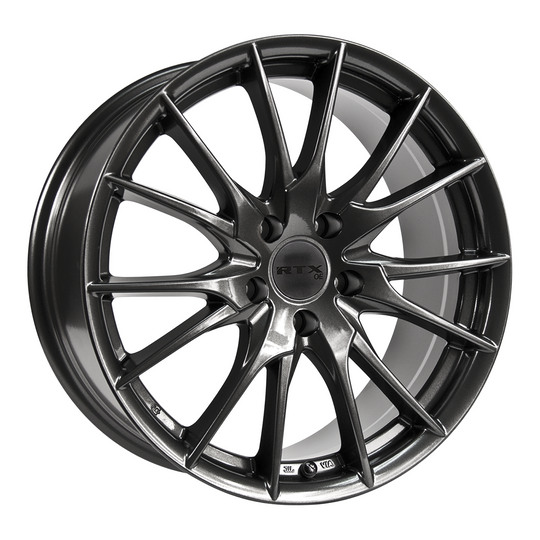 081055 - RTX OE IPL 18X8 5X114.3 ET 40mm Dark Gunmetal -  RTX Wheels Canada