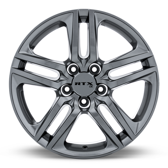 507415 - RTX OE Kita 17X8 5X114.3 ET 45mm Gunmetal -  RTX Wheels Canada