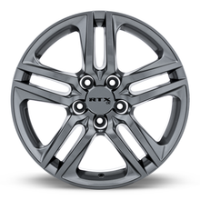 Load image into Gallery viewer, 507416 - RTX OE Kita 18X8 5X114.3 ET 45mm Gunmetal -  RTX Wheels Canada