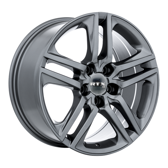 507415 - RTX OE Kita 17X8 5X114.3 ET 45mm Gunmetal -  RTX Wheels Canada