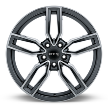 Load image into Gallery viewer, 507406 - RTX OE Kempten 19X8 5X112 ET 35mm Satin Black with Machined Face -  RTX Wheels Canada