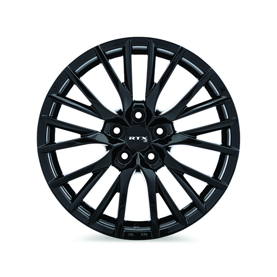 083091 - RTX OE Kyo 20X8 5X114.3 ET 35mm Gloss Black -  RTX Wheels Canada