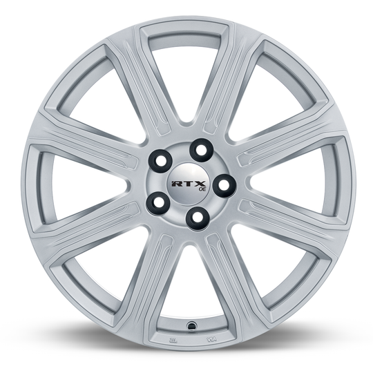 082225 - RTX OE Laholm 17X7.5 5X108 ET 42mm Silver -  RTX Wheels Canada