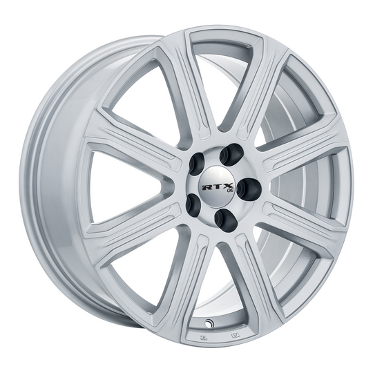 082225 - RTX OE Laholm 17X7.5 5X108 ET 42mm Silver -  RTX Wheels Canada