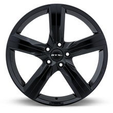 Load image into Gallery viewer, 082911 - RTX OE Lund 19X8 5X108 ET 45mm Satin Black -  RTX Wheels Canada