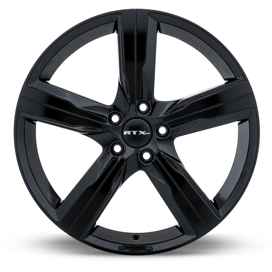 082911 - RTX OE Lund 19X8 5X108 ET 45mm Satin Black -  RTX Wheels Canada