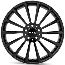 Load image into Gallery viewer, 083248 - RTX OE MB02 19X8 5X112 ET 38mm Gloss Black with Machined Lip -  RTX Wheels Canada