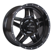 Load image into Gallery viewer, 081703 - RTX Offroad Mesa 17X9 6X139.7 ET 10mm Satin Black -  RTX Wheels Canada