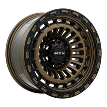 Load image into Gallery viewer, 083100 - RTX Offroad Moab 18X9 6X135 ET 0mm Bronze with Satin Black Lip -  RTX Wheels Canada