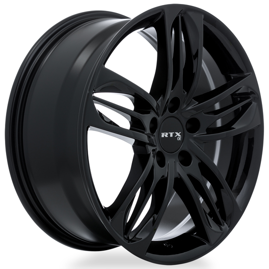 082714 - RTX OE Minato 19X8.5 5X114.3 ET 45mm Gloss Black -  RTX Wheels Canada