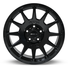 Load image into Gallery viewer, 083006 - RTX Mini Baja 17X8.5 5X108 ET 38mm Satin Black - RTX Wheels Canada