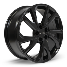 Charger l'image dans la galerie, 082235 - RTX OE Nikko 18X8 5X114.3 ET 45mm Gloss Black -  RTX Wheels Canada