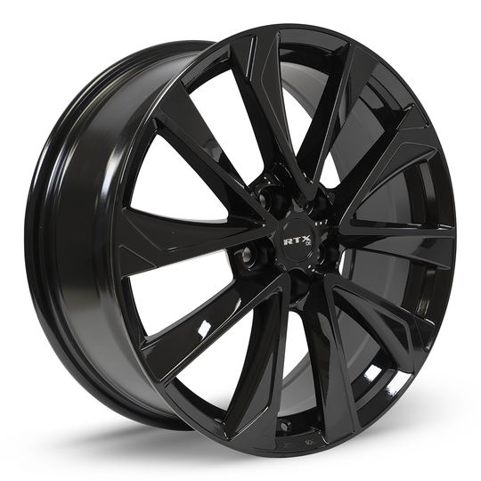 083060 - RTX OE Noda 18X7.5 5X114.3 ET 45mm Gloss Black -  RTX Wheels Canada