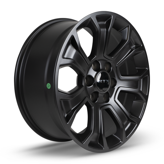 507414 - RTX OE Novi 20X9 6X139.7 ET 30mm Satin Black -  RTX Wheels Canada