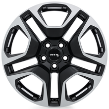 Load image into Gallery viewer, 082974 - RTX OE Osaka 18X7 5X114.3 ET 35mm Satin Black Machined -  RTX Wheels Canada