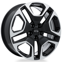 Charger l'image dans la galerie, 082975 - RTX OE Osaka 19X7.5 5X114.3 ET 35mm Satin Black Machined -  RTX Wheels Canada