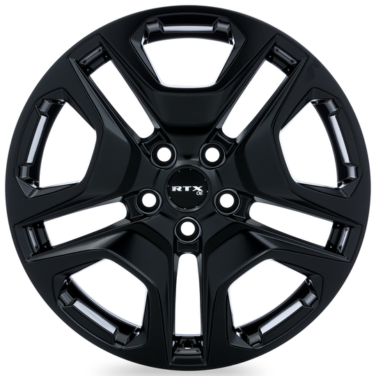 083056 - RTX OE Osaka 19X7.5 5X114.3 ET 35mm Satin Black -  RTX Wheels Canada