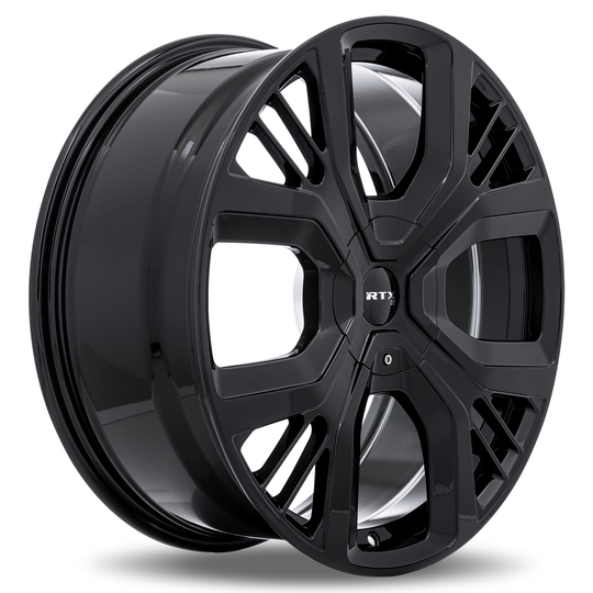 083170 - RTX OE PS01 19X8 5X108 ET 45mm Gloss Black -  RTX Wheels Canada