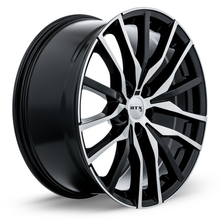Load image into Gallery viewer, 507408 - RTX OE Passau 20X9 5X112 ET 30mm Gloss Black Machined Face -  RTX Wheels Canada