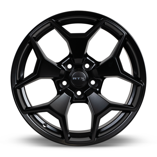 083020 - RTX OE Ranch 17X7.5 5X108 ET 35mm Satin Black -  RTX Wheels Canada
