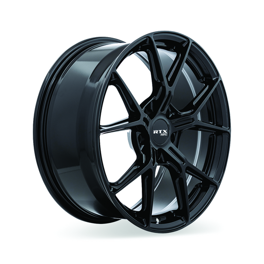 083382 - RTX R-Spec RS01 17X7.5 5X114.3 ET 38mm Gloss Black -  RTX Wheels Canada